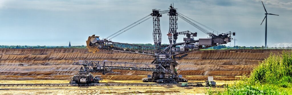 excavators, bucket wheel excavators, open pit mining, panorama, mine, brown coal, heavy machinery, crane, heavy equipment, garzweiler, mine, mine, mine, mine, mine, crane, crane